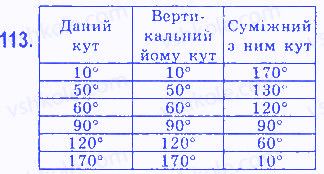 Вправа 113 геометрія 7 клас Бевз 2015