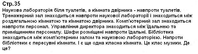 Сторінки 35 англійська мова 7 клас Карпюк 2015