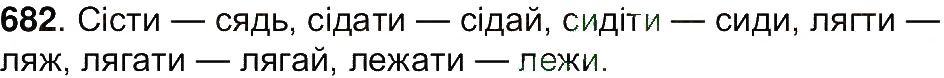 Вправа 682 українська мова 7 клас Ющук 2015