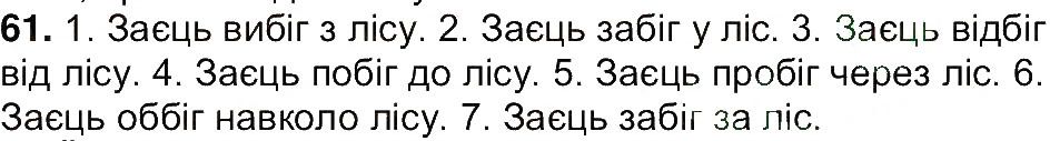 Вправа 61 українська мова 7 клас Ющук 2015