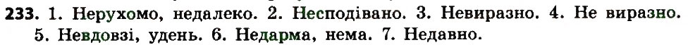 Вправа 233 українська мова 7 клас Єрмоленко 2015