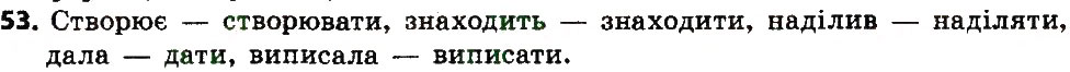 Вправа 53 українська мова 7 клас Єрмоленко 2015