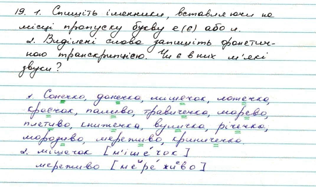 Вправа 19 українська мова 7 клас Заболотний 2015