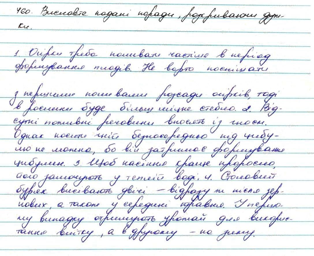 Вправа 460 українська мова 7 клас Заболотний 2015