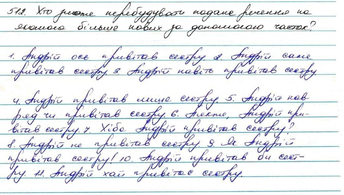 Вправа 512 українська мова 7 клас Заболотний 2015