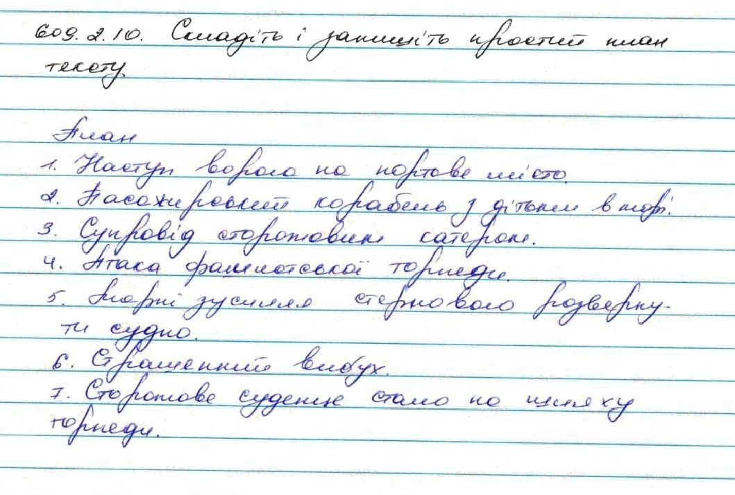 Вправа 609 українська мова 7 клас Заболотний 2015