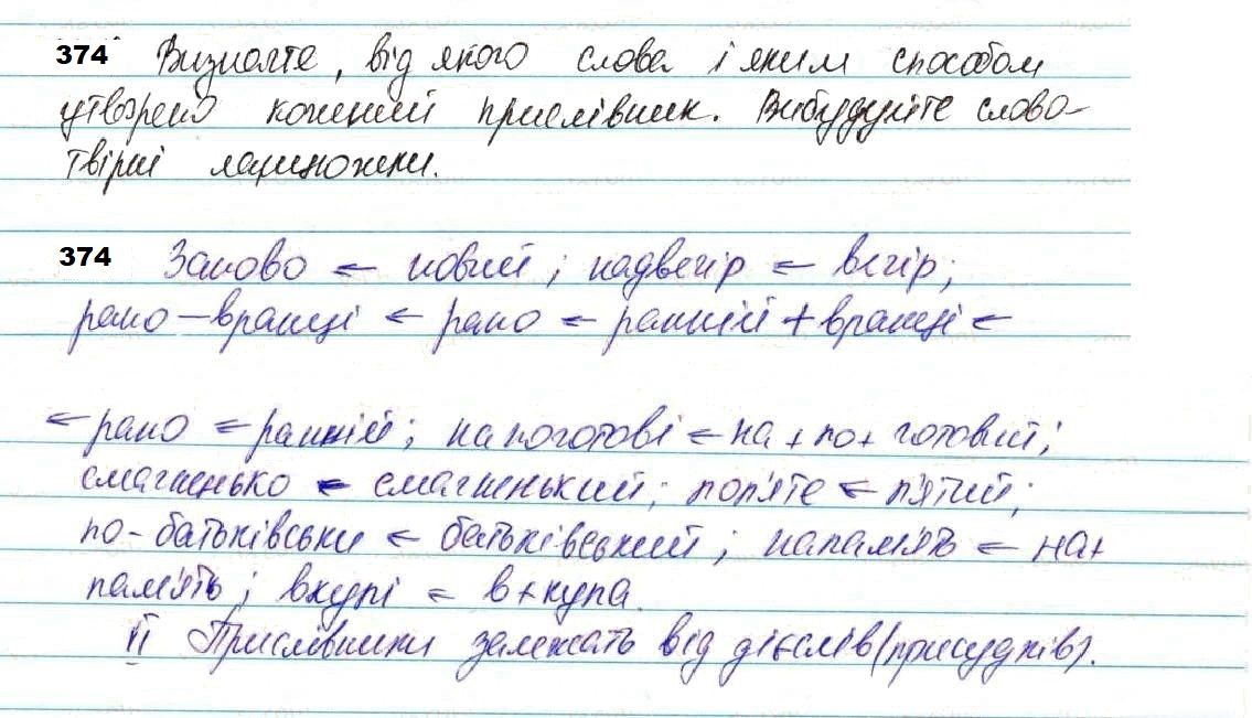 Вправа 334 українська мова 7 клас Глазова 2020