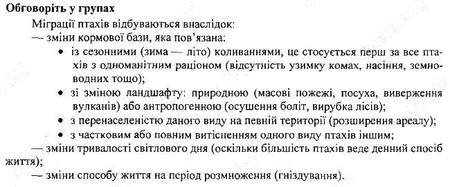 Параграф 21 обговоріть біологія 7 клас Остапченко 2015