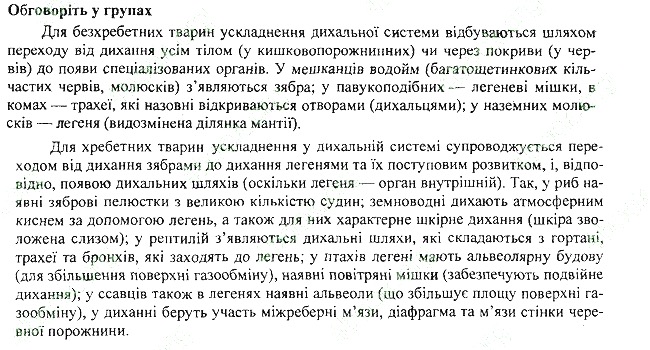 Параграф 30 групах біологія 7 клас Остапченко 2015