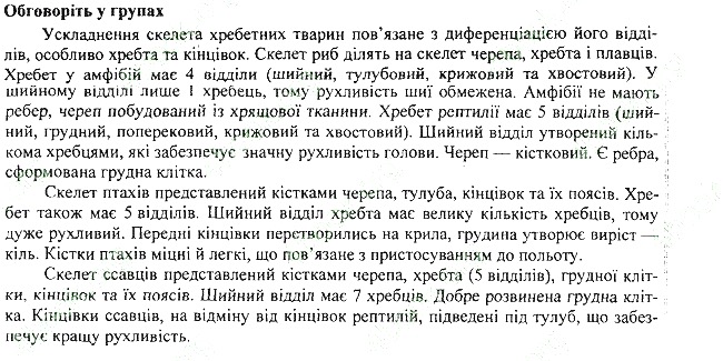 Параграф 34 групах біологія 7 клас Остапченко 2015