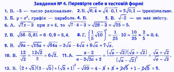 Завдання 4 алгебра 8 клас Мерзляк 2016