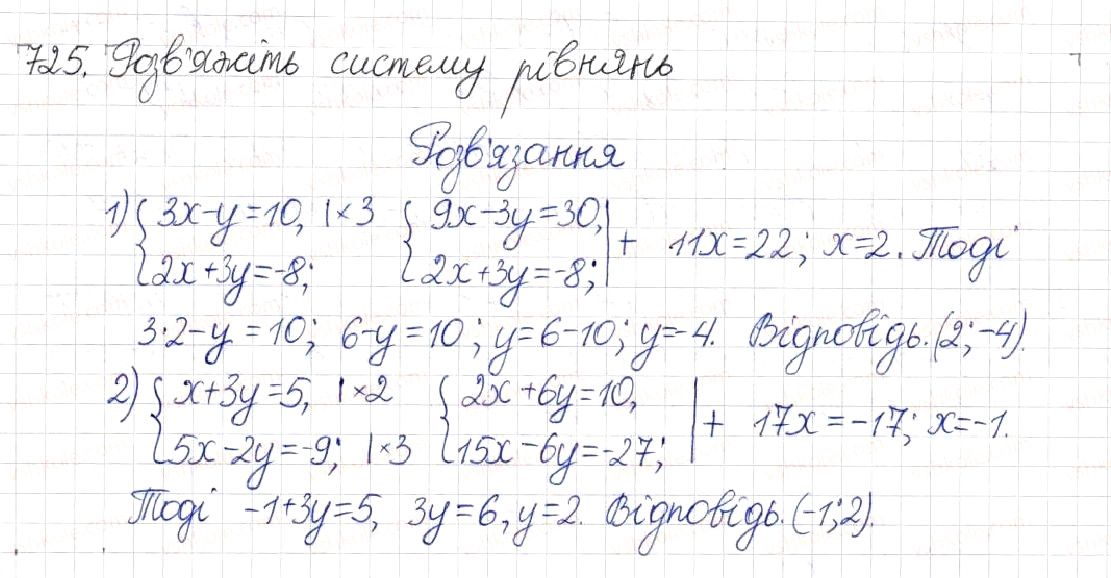 Вправа 725 алгебра 8 клас Будна Тарасенкова Коломієць 2016
