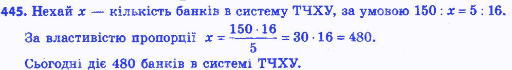 Вправа 445 алгебра 8 клас Бевз 2016