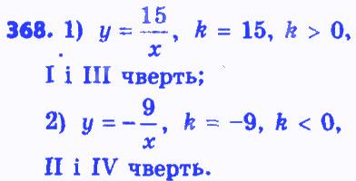 Вправа 368 алгебра 8 клас Істер 2016