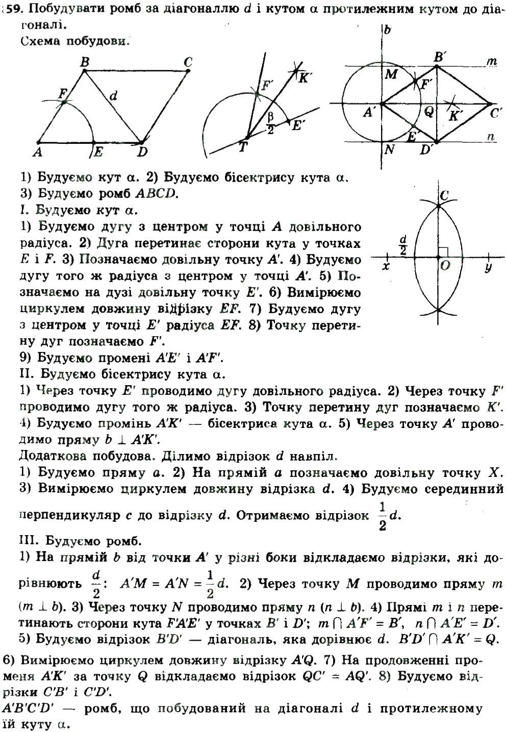 Вправа 159 геометрія 8 клас Мерзляк Полонскький Якір 2016 - Екстра ГДЗ