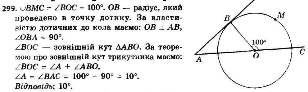 Вправа 299 геометрія 8 клас Мерзляк Полонскький Якір 2016