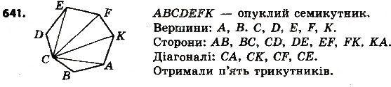 Вправа 641 геометрія 8 клас Мерзляк Полонскький Якір 2016
