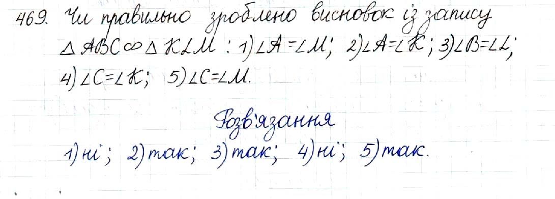 Вправа 469 геометрія 8 клас Будна Тарасенкова 2016