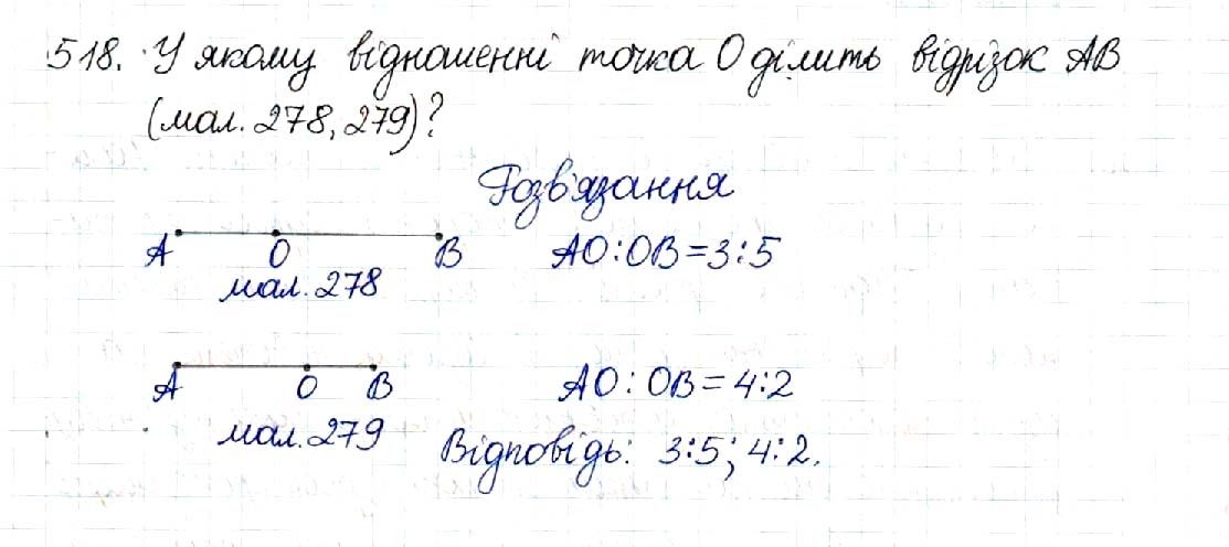 Вправа 518 геометрія 8 клас Будна Тарасенкова 2016