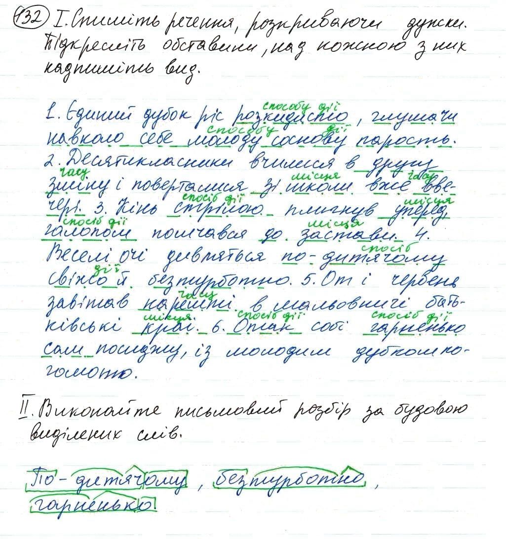 Вправа 132 українська мова 8 клас Заболотний 2016 - Екстра ГДЗ