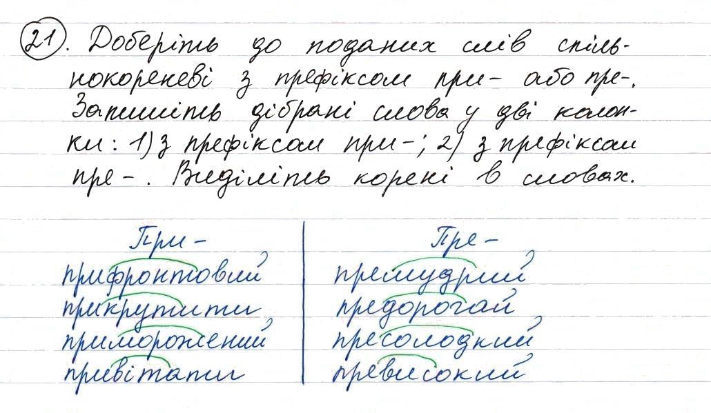 Вправа 21 українська мова 8 клас Заболотний 2016