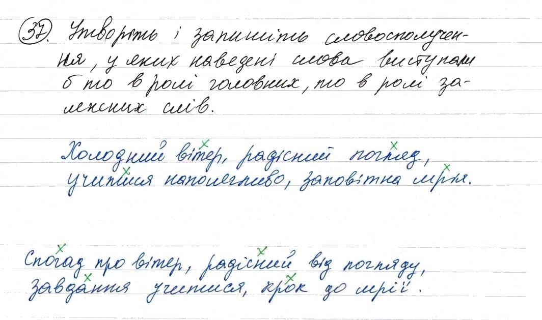 Вправа 37 українська мова 8 клас Заболотний 2016