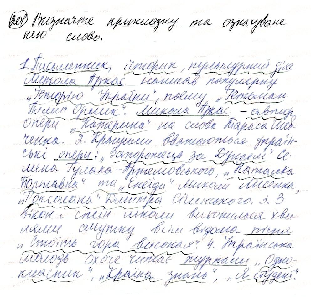 Вправа 201 українська мова 8 клас Глазова 2016