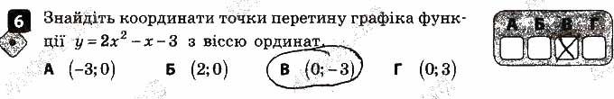 Завдання 6 алгебра 9 клас Корнієнко Фіготіна 2017