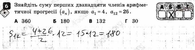 Завдання 6 алгебра 9 клас Корнієнко Фіготіна 2017