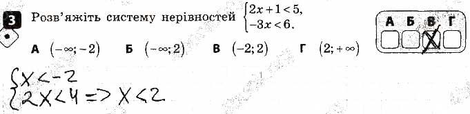 Завдання 3 алгебра 9 клас Корнієнко Фіготіна 2017