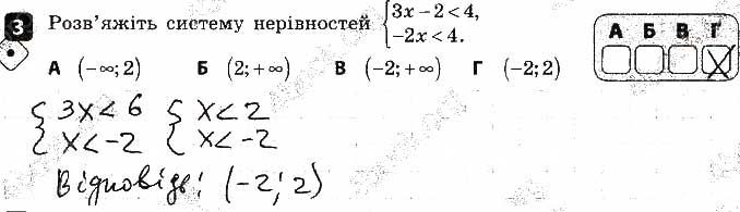 Завдання 3 алгебра 9 клас Корнієнко Фіготіна 2017