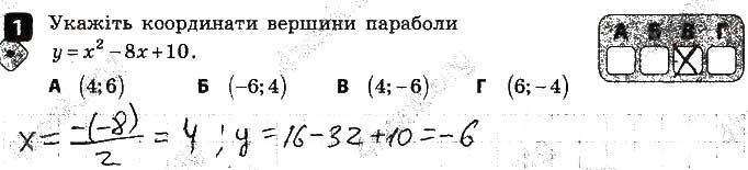Завдання 1 алгебра 9 клас Корнієнко Фіготіна 2017