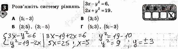 Завдання 3 алгебра 9 клас Корнієнко Фіготіна 2017
