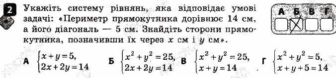Завдання 2 алгебра 9 клас Корнієнко Фіготіна 2017