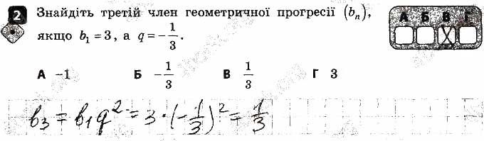 Завдання 2 алгебра 9 клас Корнієнко Фіготіна 2017