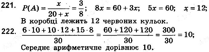 Вправа 221-222 алгебра 9 клас збірник задач Мерзляк 2017