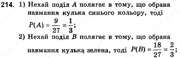 Вправа 214 алгебра 9 клас збірник задач Мерзляк 2017