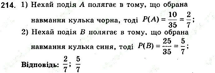 Вправа 214 алгебра 9 клас збірник задач Мерзляк 2017
