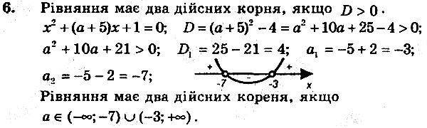 Кр-5 Впр.6 алгебра 9 клас збірник задач Мерзляк 2017