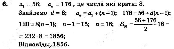 Кр-4 Впр.6 алгебра 9 клас збірник задач Мерзляк 2017