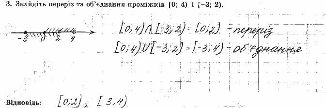 Завдання 3 алгебра 9 клас робочий зошит Істер 2017
