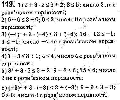 Вправа 119 алгебра 9 клас Істер 2017