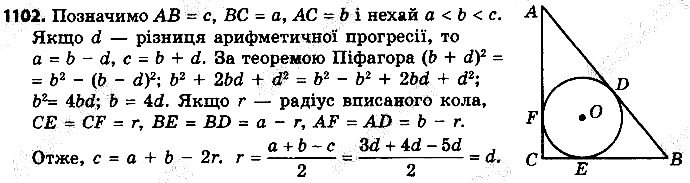 Вправа 1102 алгебра 9 клас Істер 2017