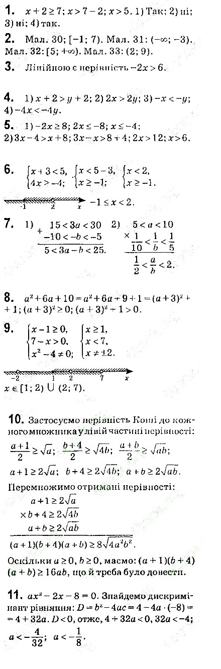 Завдання для перевірки знань до § 1–7 № Стр. 58 алгебра 9 клас Істер 2017