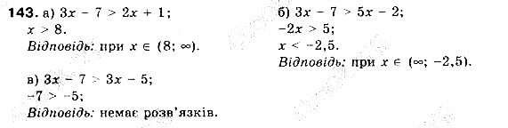 Вправа 143 алгебра 9 клас Бевз 2017