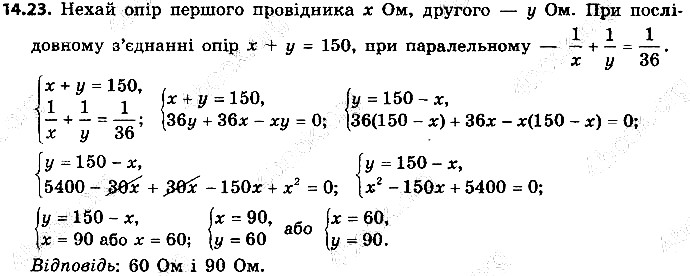 Вправа 14.23 алгебра 9 клас Мерзляк Полонський Якір 2017