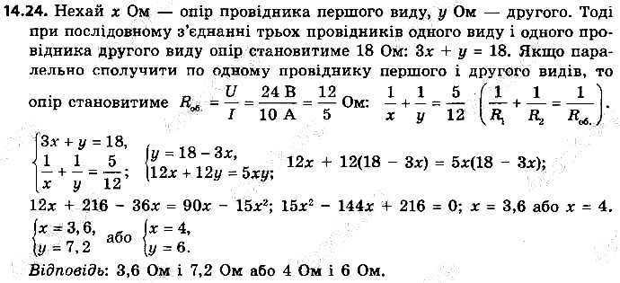 Вправа 14.24 алгебра 9 клас Мерзляк Полонський Якір 2017