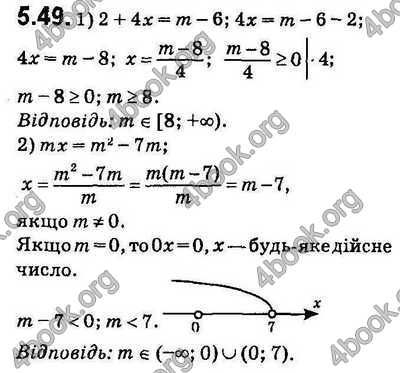 Вправа 5.49 алгебра 9 клас Мерзляк Полонський Якір 2017