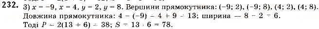 Вправа 232 геометрія 9 клас Будна Тарасенкова 2017
