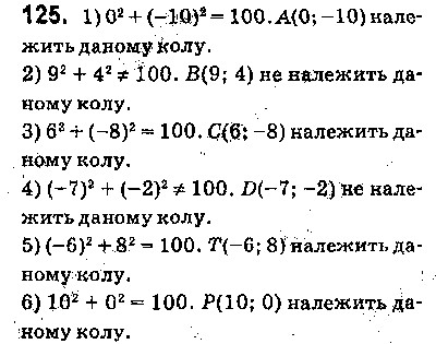 Вправа 125 геометрія 9 клас Істер 2017
